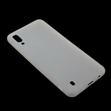 Силиконовый (TPU) чехол Deexe Matte Case для Samsung Galaxy M10 (M105) - White