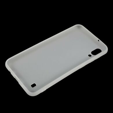 Силіконовий (TPU) чохол Deexe Matte Case для Samsung Galaxy M10 (M105) - White