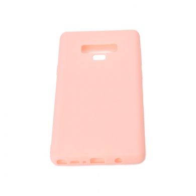 Силіконовий (TPU) чохол Deexe Matte Case для Samsung Galaxy Note 9 (N960) - Pink