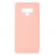 Силиконовый (TPU) чехол Deexe Matte Case для Samsung Galaxy Note 9 (N960) - Pink. Фото 2 из 9