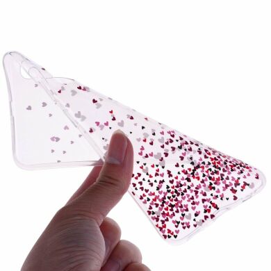 Силіконовий (TPU) чохол Deexe Pretty Glossy для Samsung Galaxy A50 (A505) / A30s (A307) / A50s (A507) - Pretty Hearts