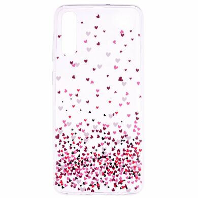 Силіконовий (TPU) чохол Deexe Pretty Glossy для Samsung Galaxy A50 (A505) / A30s (A307) / A50s (A507) - Pretty Hearts