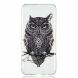 Силиконовый (TPU) чехол Deexe Pretty Glossy для Samsung Galaxy M10 (M105) - Black Owl. Фото 2 из 5