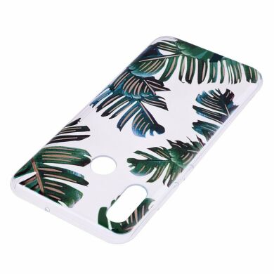 Силіконовий (TPU) чохол Deexe Pretty Glossy для Samsung Galaxy M20 (M205), Leaves