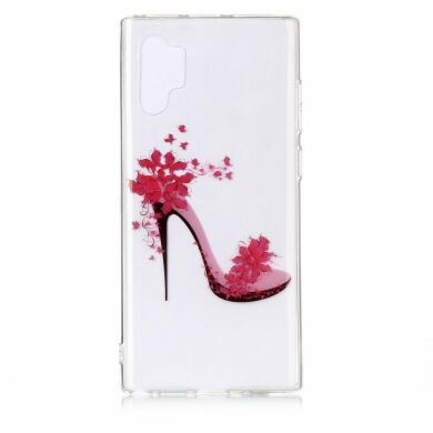 Силіконовий (TPU) чохол Deexe Pretty Glossy для Samsung Galaxy Note 10+ (N975) - eeled Shoe