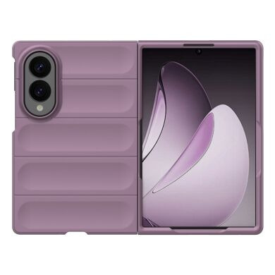 Силиконовый (TPU) чехол Deexe Terra Case (FF) для Samsung Galaxy Fold 8 - Light Purple