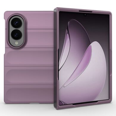 Силиконовый (TPU) чехол Deexe Terra Case (FF) для Samsung Galaxy Fold 8 - Light Purple