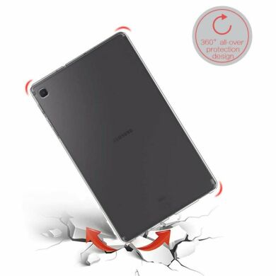 Силиконовый (TPU) чехол Deexe UltraThin для Samsung Galaxy Tab S6 lite / S6 Lite (2022/2024) - Transparent