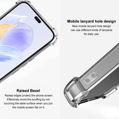 Силиконовый (TPU) чехол IMAK UX-4 Series для Samsung Galaxy A34 (A346) - Transparent