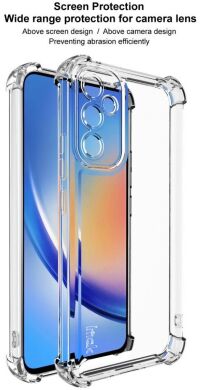 Силиконовый (TPU) чехол IMAK UX-4 Series для Samsung Galaxy A34 (A346) - Transparent
