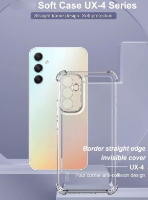 Силиконовый (TPU) чехол IMAK UX-4 Series для Samsung Galaxy A34 (A346) - Transparent