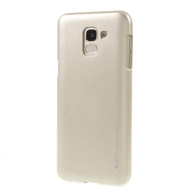 Силиконовый (TPU) чехол MERCURY iJelly Cover для Samsung Galaxy J6 2018 (J600) - Gold