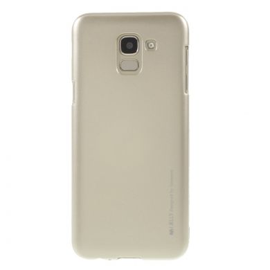 Силиконовый (TPU) чехол MERCURY iJelly Cover для Samsung Galaxy J6 2018 (J600) - Gold