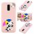 Силиконовый (TPU) чехол UniCase 3D Cartoon Pattern для Samsung Galaxy A6+ 2018 (A605) - Panda Holding Umbrella