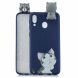 Силіконовий (TPU) чохол UniCase 3D Cartoon Pattern для Samsung Galaxy M20 (M205), Cat