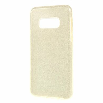 Силіконовий (TPU) чохол UniCase Glitter Cover для Samsung Galaxy S10e (G970) - Gold