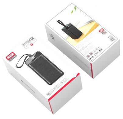 Внешний аккумулятор XO PR160 22.5W (80000mAh) - Black