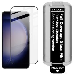 Защитное стекло IMAK Easy Install Full Glue для Samsung Galaxy S24 (S921) / Galaxy S25 (S931) - Black
