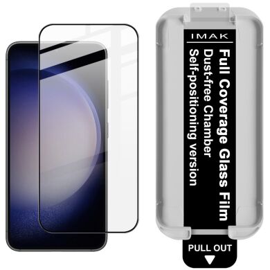 Защитное стекло IMAK Easy Install Full Glue для Samsung Galaxy S24 (S921) / Galaxy S25 (S931) - Black