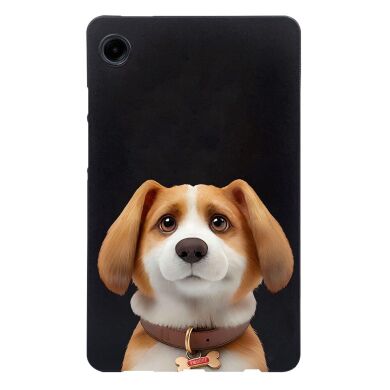 Защитный чехол Deexe Animal Series для Samsung Galaxy Tab A9 (X110/115) - Harrier Beagle