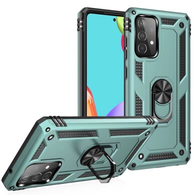 Защитный чехол Deexe Armor Case для Samsung Galaxy A52 (A525) / A52s (A528) - Green