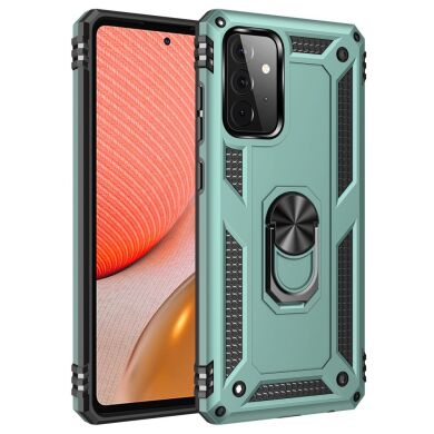 Защитный чехол Deexe Armor Case для Samsung Galaxy A72 (А725) - Green