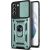 Защитный чехол Deexe Armor Shield для Samsung Galaxy S21 FE (G990) - Green