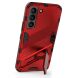 Захисний чохол Deexe Bibercas для Samsung Galaxy S22 (S901) - Red