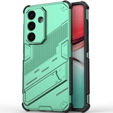 Захисний чохол Deexe Bibercas для Samsung Galaxy S26 - Green