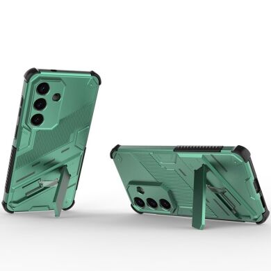 Захисний чохол Deexe Bibercas для Samsung Galaxy S26 - Green