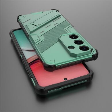 Захисний чохол Deexe Bibercas для Samsung Galaxy S26 - Green