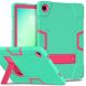Защитный чехол Deexe Color Kickstand для Samsung Galaxy Tab A11 Plus (X230/236) - Mint Green / Rose. Фото 1 из 7