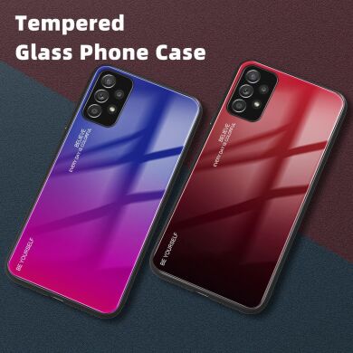 Защитный чехол Deexe Gradient Color для Samsung Galaxy A32 (А325) - Pink / Purple