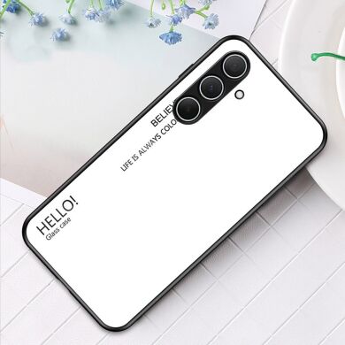 Захисний чохол Deexe Gradient Color для Samsung Galaxy A56 (A566) - White