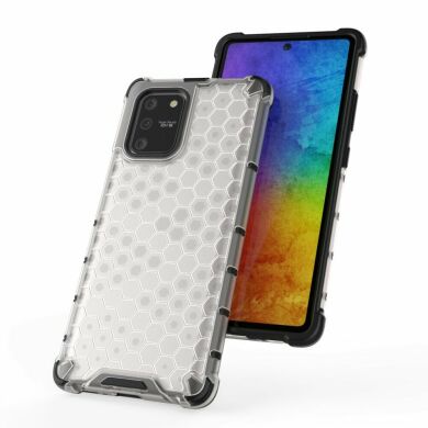 Захисний чохол Deexe Honeycomb Series для Samsung Galaxy S10 Lite (G770) - White