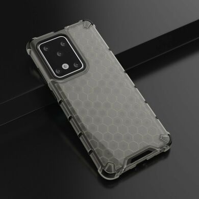 Защитный чехол Deexe Honeycomb Series для Samsung Galaxy S20 Ultra (G988) - Black