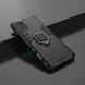 Захисний чохол Deexe Hybrid Case для Samsung Galaxy A71 (A715) - Black