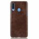 Захисний чохол Deexe Leather Back Cover для Samsung Galaxy A20s (A207) - Coffee