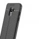 Защитный чехол Deexe Leather Cover для Samsung Galaxy J6 2018 (J600) - Black. Фото 3 из 8