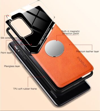 Захисний чохол Deexe Magnetic Leather Cover для Samsung Galaxy A72 (А725) - Orange