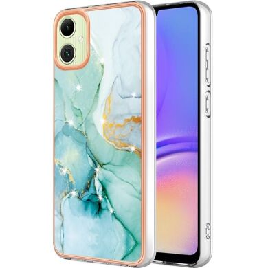 Защитный чехол Deexe Marble Style для Samsung Galaxy A05 (A055) - Green