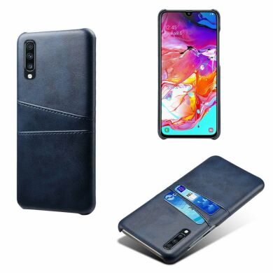 Захисний чохол Deexe Pocket Case для Samsung Galaxy A70 (A705) - Dark Blue