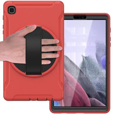 Защитный чехол Deexe Rotation Hybrid для Samsung Galaxy Tab A7 Lite (T220/T225) - Red