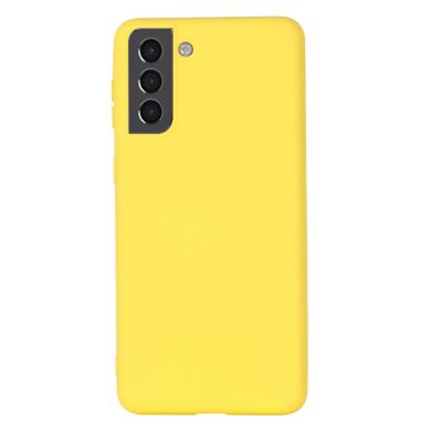 Защитный чехол Deexe Silicone Case для Samsung Galaxy S22 - Yellow