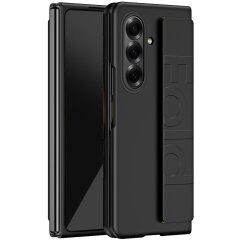 Захисний чохол Deexe Silicone Grip для Samsung Galaxy Fold 7 - Black