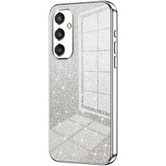 Защитный чехол Deexe Sparkles Cover для Samsung Galaxy S24 - Silver