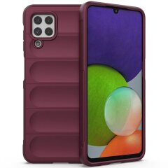Защитный чехол Deexe Terra Case для Samsung Galaxy A22 (A225) - Wine Red