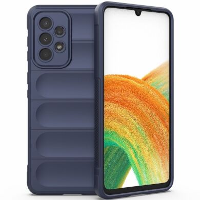 Защитный чехол Deexe Terra Case для Samsung Galaxy A33 (A336) - Dark Blue