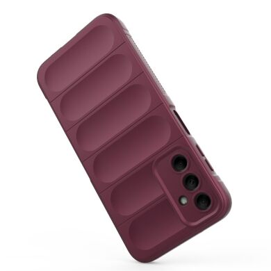 Захисний чохол Deexe Terra Case для Samsung Galaxy M14 (M146) - Wine Red
