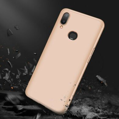 Защитный чехол GKK Double Dip Case для Samsung Galaxy A10s (A107) - Gold